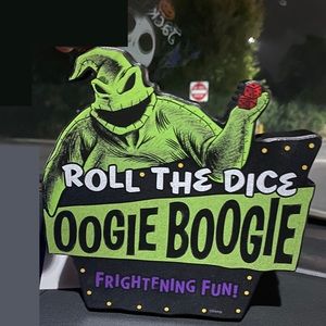 NWT 2021 Wooden Sign Nightmare Before Oogie
